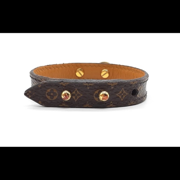 Louis Vuitton Signature Logo Statement Piece Bracelet beautiful Italian design! - Picture 7 of 14